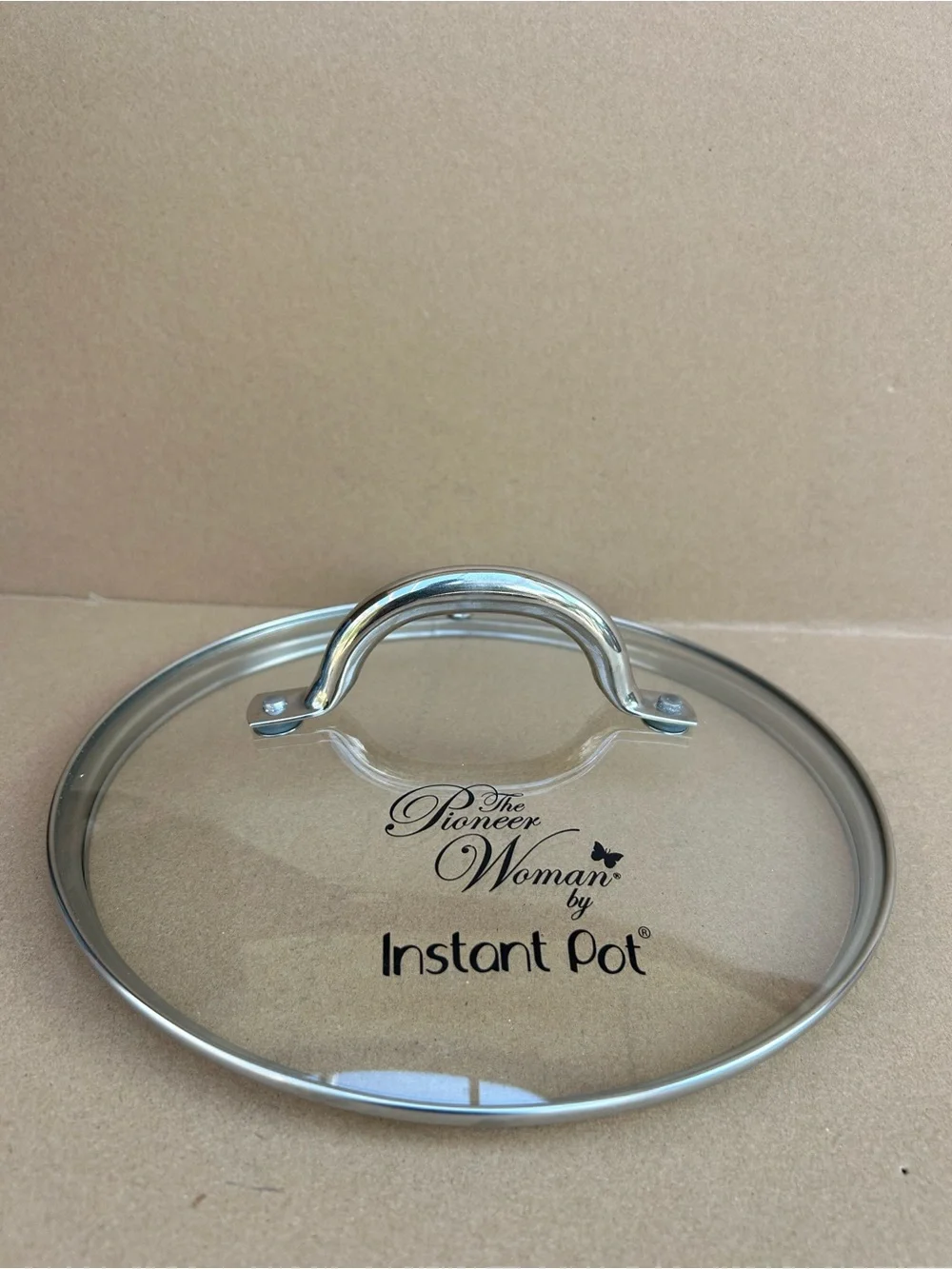 The Pioneer Woman Instant Pot Tampered Replacement Glass Lid 9in Steam 6Qt